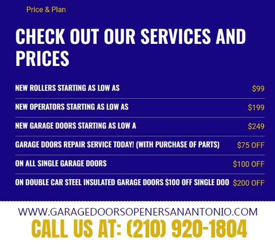 Garage Door Openers San Antonio